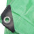 上柯 D4029 果绿色加厚防雨布 防水防晒遮阳棚布苫布PE塑料布 10X12m