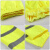 海斯迪克 分体式反光雨衣雨裤 300D套装防汛环卫交通 荧光黄 2XL