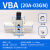 沐鑫泰 VBA10A空气气体增压阀器加压泵增压缸气动缸 VBA20A-03GN(含压力表和消声器) 
