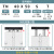 TN10气缸小型气动双轴双杆16/20*60X10X20X30X40X50X75X100 TN10-45S