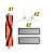 适家1S石头扫地机器人配件SDJQR02RR主刷边刷滤网主刷罩 套装D：1主刷2边刷3滤网(黑