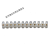 接线端子排X3-1012铜接线器尼龙端子台10A12位电线连接器接线柱