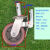移动脚手架轮子 脚手架万向轮 6寸棒轮 AB双刹轮 脚手架配件 鹰架紫红棒轮