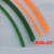 earcumpu聚氨酯粘接圆带圆条圆皮带传动带绿色粗面橙色光面型号齐 绿色粗面18MM/10米 其他