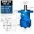 摆线液压马达BMR/BM2-50 400 250 160正反转高速低速大扭矩油马达 2孔安装BMR-125