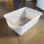 JN JIENBANGONG 塑料水箱 白盆塑料大水桶加厚长方形养殖水槽养鱼龟水盆 白色520*380*200mm