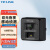 TP-LINK普联400万IP67级防尘防水双光夜视豆干型网络摄像机车载监控工业级摄像头TL-IPC341P-W2.8