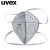 uvex优唯斯 8721220 1220折叠防尘KN95活性炭除异味口罩 1盒(30个)