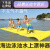 刘商鸽水上浮床漂浮垫水上魔毯超大水上浮台泡沫漂浮床漂浮板游泳床 黄色1.8m*0.5m*20mm单人水上魔