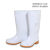 白色雨鞋高筒耐油防滑雨靴耐酸碱牛筋底胶鞋厂卫生靴耐磨套鞋 白色 高筒雨鞋 43