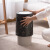 茶花(CHAHUA) 204002 31.9*25.2cm 翻盖式垃圾桶 (计价单位：个) 黑色