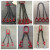 T8级锰钢起重链条吊索具组合模具吊装模具配件 吊环吊钩 0.5-50T 1吨1米单腿