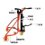 傅帝 油桶搬运车 手动液压铁筒塑料桶圆桶咬嘴搬运手推车装卸车叉车 铁塑两用聚氨酯轮