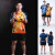 斯蒂卡STIGA乒乓球服运动短袖T恤男款女乒乓球衣服透气速干上衣 印花比赛上衣-橙 XL