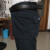 中国建筑男女工作服裤子中建CI系统黑色宽松耐磨劳保长裤正版包邮 藏青色男款 185