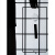 金格羽日式玻璃风铃 日式文字风铃实木玻璃和风礼物挂件茶室茶道 江户风铃()+铁架