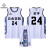 准者（RIGORER）篮球服套装男女定制队服比赛训练美式球衣大学生运动DIY印制 608蓝白色(定制版) XL建议165-170身高