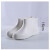 白色靴耐用高筒加棉靴雨鞋耐油耐酸工厂保暖雨靴EVA胶鞋 白色中帮EVA不加棉 44