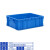 周转箱塑料收纳箱长方形盒加厚框物流筐胶箱整理筐子养鱼箱子龟箱 6407外径440*330*135
