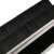 海斯迪克 hkd-14 工业毛刷条防尘扫灰挡水铝合金密封线盒尼龙丝刷 毛高10mm长1m*1条【默认发H型】 