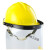 LNG加气站耐低温防护面屏防雾防飞溅面罩液氮防冻面屏冲击安全帽 安全帽