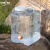 中环力安 户外透明水桶带龙头储水蓄水箱 15L白色方桶+延长管ZHLA-8927