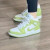 耐克（NIKE）女鞋春新款Air Jordan1篮球鞋缓震舒适运动鞋 DV2959-113 AJ1白绿 蛇纹 35.5