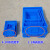 鲁威（LUWEI）  零件盒物料盒收纳盒配件箱塑料盒胶框五金工具盒长方形可带盖周转箱 5#蓝色 340*270*130