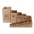 小象智合快递纸箱定做包装盒物流打包搬家纸箱包装箱4号箱350 x 190 x 230三层200个