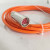 伺服电机动力线电源线6FX5002/8002-5CA01-1CA0电缆连接线 橙色 国产 国产 (PUR) 5m