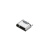 MICRO180度母座平口安卓母座MICRO直型AB型常规加长USB连接器定制 SLH-769 MICRO 180度 AB型 无卷