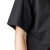 大杨C-003春夏季厨师服短袖上衣 后背透气 黑色 XXL码 西餐厅食堂酒店厨房工装 定制