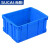 苏彩塑料周转箱长方形加厚胶框大号工业整理箱中转物流筐可加盖子SCZLK-4106