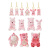 迪士尼（DISNEY）商店樱花系列屹耳毛绒挂件 玩具母亲节礼物母亲节礼物