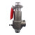 不锈钢安全阀A28W-16P储气罐蒸汽管道可调式弹簧全启式泄压阀 DN15(压力等级0.05-0.5MPA)整定