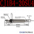 气动微小单动针型迷你气缸PB/PSB/CJ1B2.5/4/6-5/10-15-20-25SU4 CJ1B4-20SU4 单动