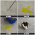 OEING定制PVC地板革水泥地胶垫直接铺家用加厚耐磨防水塑料自粘地板贴 [20平方]丝布革-黄木纹