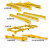 出图平衡吊梁起重扁担工字梁平衡吊梁集装箱起重吊具 HLA型一字吊梁