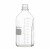 欧冕实验室进口Wheaton刻度培养基瓶透明玻璃试剂瓶密封样品瓶125/250/500/1000ml 适配1000ml 实心盖[240281]
