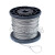 定制304不锈钢钢丝绳细软 1 1.5 2 3 4 5 6mm晒衣绳晾衣绳晾衣架钢丝 3mm超软钢丝绳(1卷100米) 7*19结构