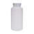 垒固 HDPE塑料大口圆瓶试剂瓶高密度聚乙烯分装瓶广口塑料样品瓶 白色大口150ml（10个）