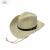 XBLGX男士西部牛仔帽防1晒草帽沙滩遮阳帽夏天爵士帽皮带扣太阳帽子男 米色 M(56-58cm)