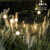 太阳能户外灯萤火虫灯花园灯草坪灯庭院氛围灯植物灯防水地插灯 80CM-暖光-6头-太阳能款-4枝