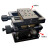 TURBOSUNPT-SD408精密型手动升降台Z轴位移台手动平移台剪刀式高度调节台 PT-SD408(行程60MM)
