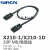 X210-1/2/3/4D S牛角MIL电缆线10P/20/34/40芯 X210-1(10芯线缆) 双头线缆_1米