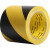 黄黑警示胶带pvc斑马线胶带地面划线地标线地板胶警戒黄色地标贴 [蓝色]宽48mm*3