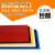 XMSJ彩色亚克力板有机玻璃板塑料任意尺寸切割雕刻加工零切 红200*300*2mm(2片装)