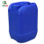 齐鲁安然 塑料油桶 方形桶 储水桶 扁塑料桶 15升水桶 25L方形酒桶 30公斤化工桶 废液桶【蓝色5L】