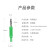 顺豹 4mm香蕉插头铜影像配件插头焊接式仪表仪器插插头电流24A不带护套组装式 蓝色