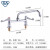 T&S天仕星盆冷热摇摆龙头5F-8DLS10 8寸6寸 4寸厨房台式旋转 5F-8DWS08(8寸